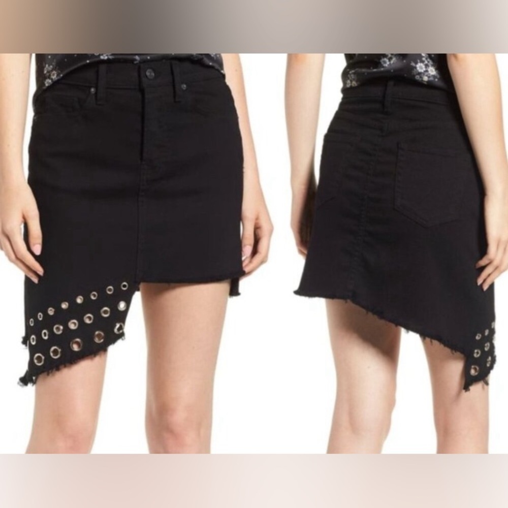 MISA Los Angeles Super Star Assymetrical Mini Skirt